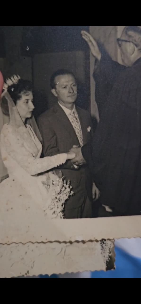 Casamento Paulo. Irmão do Benno Erdmuth meu avô. Casou em 26 de março de 1960.